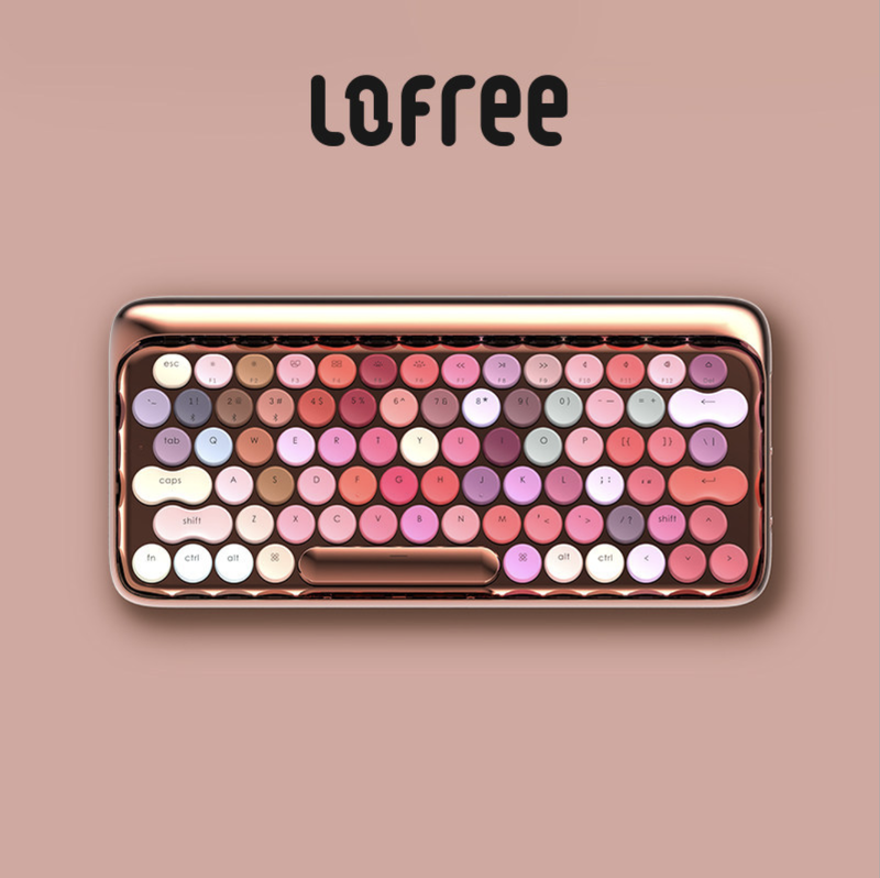 Lofree Bloom Lipstick - bàn phím cơ không dây (Limited Edition - Makeup)