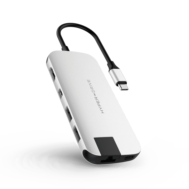 Cổng chuyển đổi HyperDrive Slim 8-in-1 USB-C Hub for Mac, PC, Android, USB-C Devices