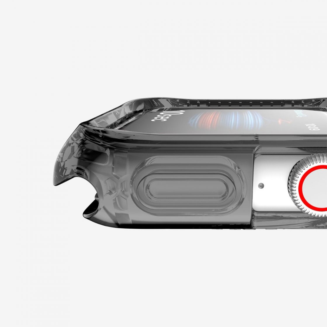 Ốp bảo vệ ITSKINS SPECTRUM CLEAR - Apple Watch Series SE / 6 / 5 / 4 - 44mm - Smoke