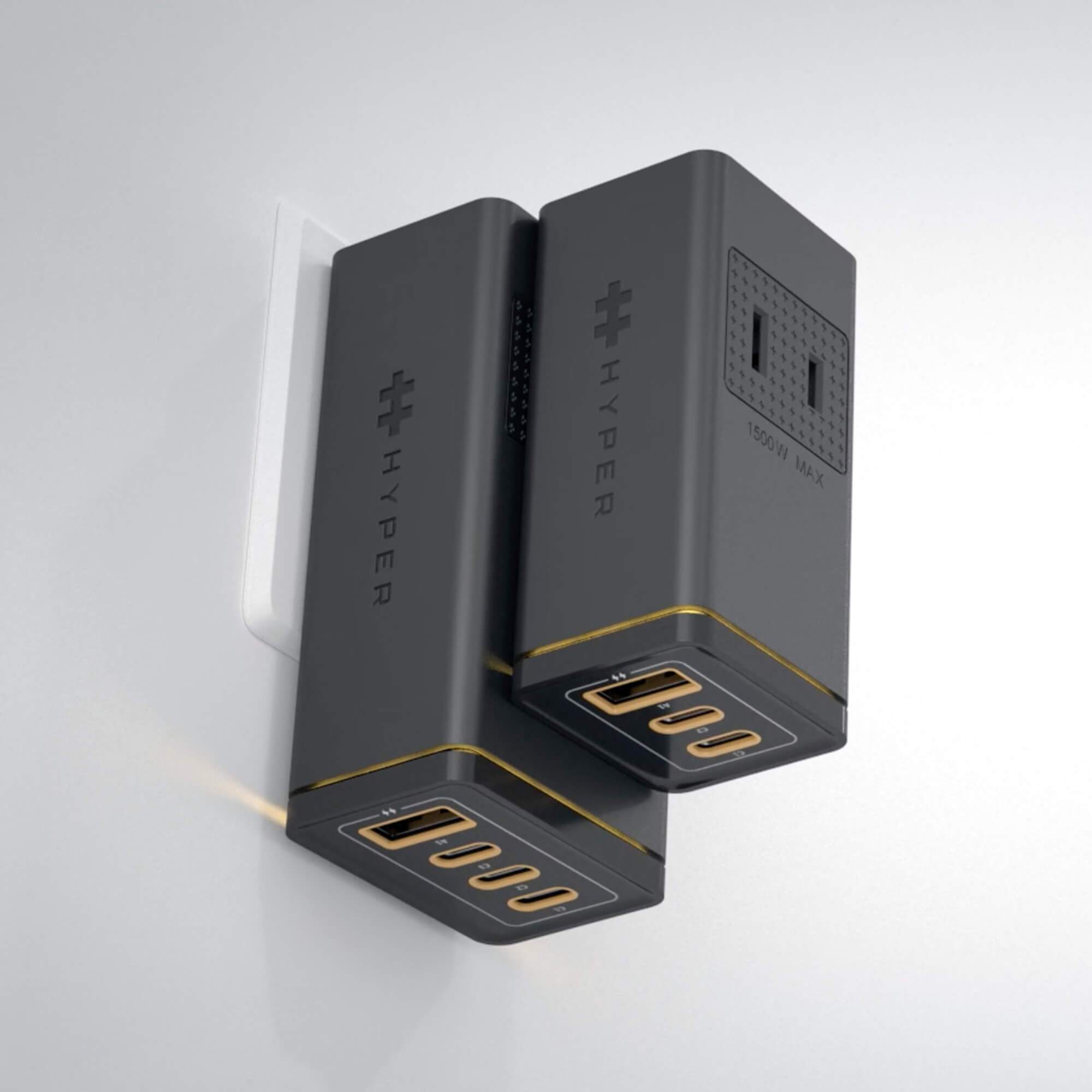 Cục sạc HyperJuice Stackable GaN 100W USB-C Charger