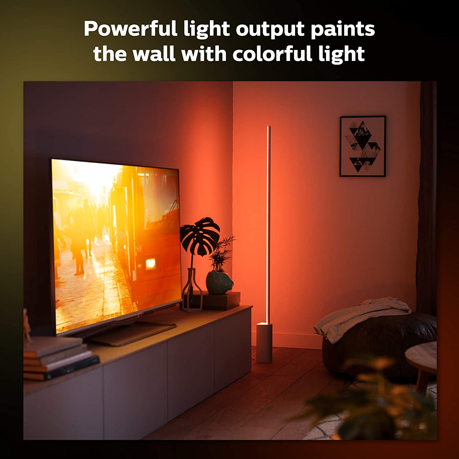 Đèn sàn thông minh Philips Hue Signe Floor Lamp 16 triệu màu, model 2021
