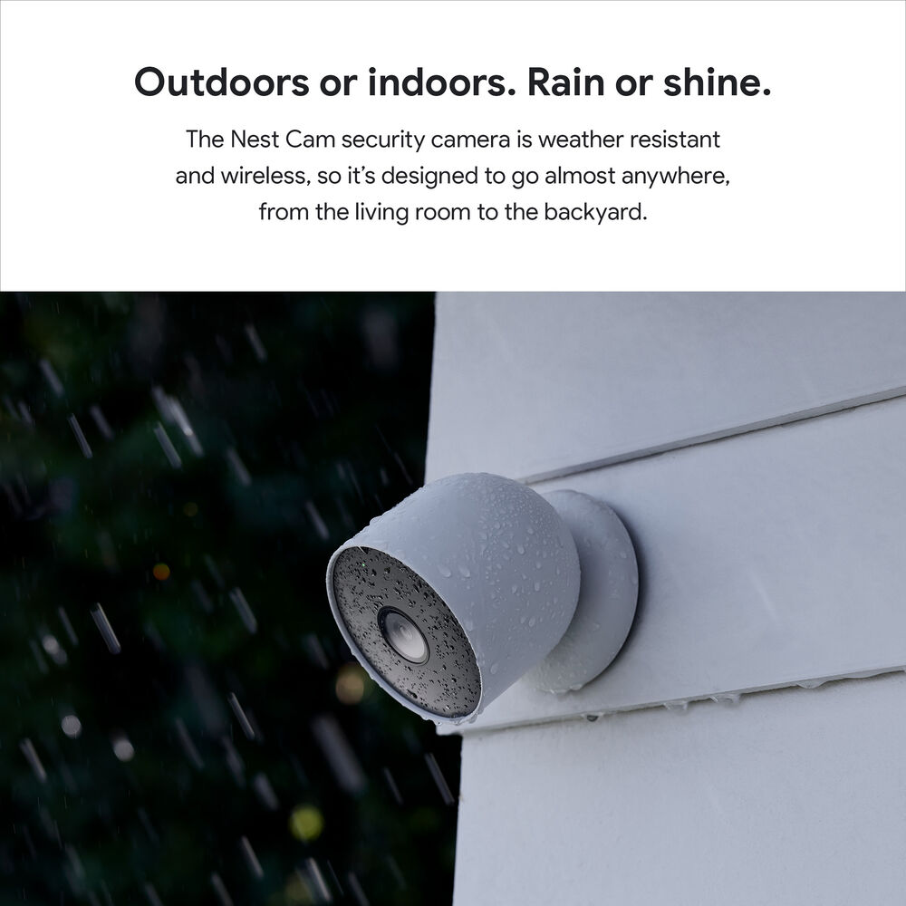 Camera an ninh Google Nest Cam Outdoor Battery