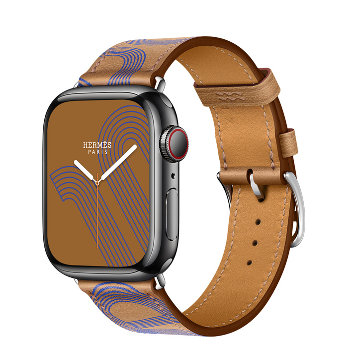 space black hermes apple watch