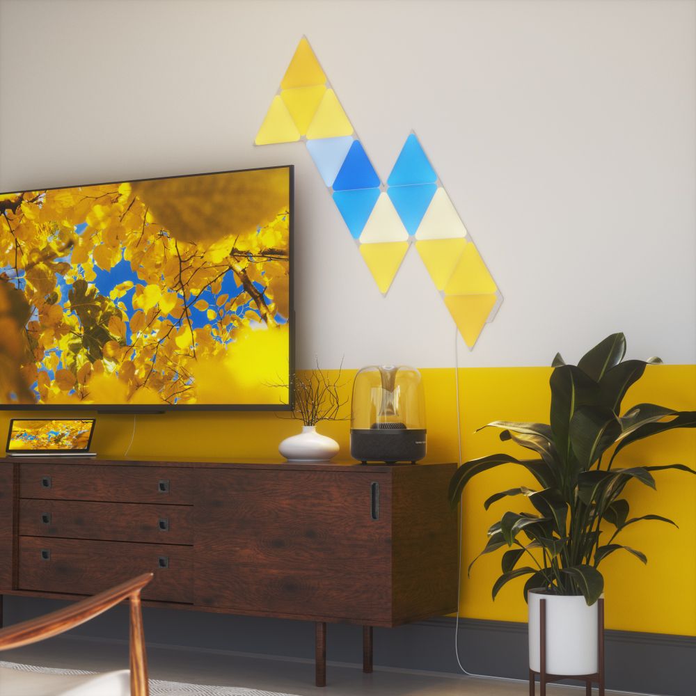 Bộ đèn thông minh Nanoleaf Shapes | Triangle Starter Kit | 9 miếng