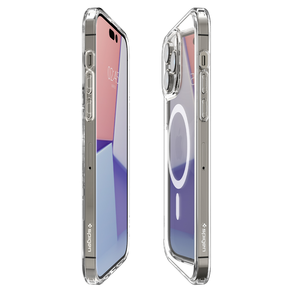 Ốp Lưng Magsafe iPhone 14 Pro Spigen Crystal Hybrid (MagFit) White