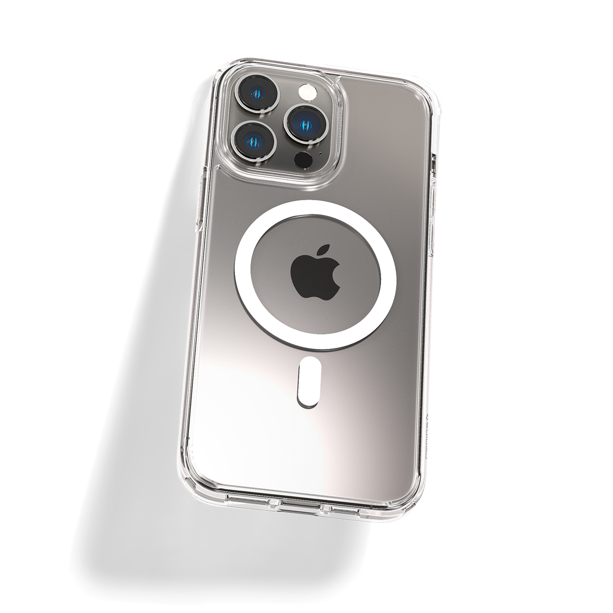 Ốp Lưng Magsafe iPhone 14 Pro Max Spigen Crystal Hybrid (MagFit) White