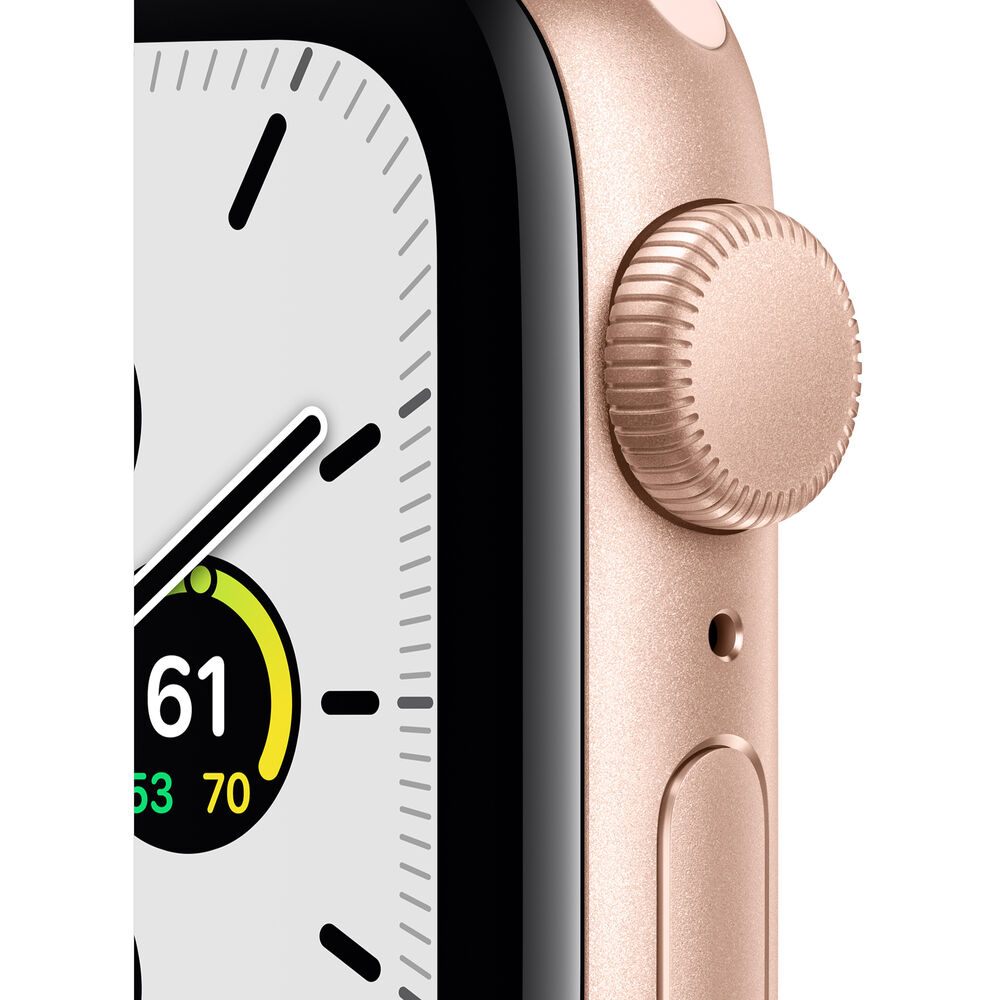Apple Watch SE GPS, 40mm Aluminum Case with Sport Band