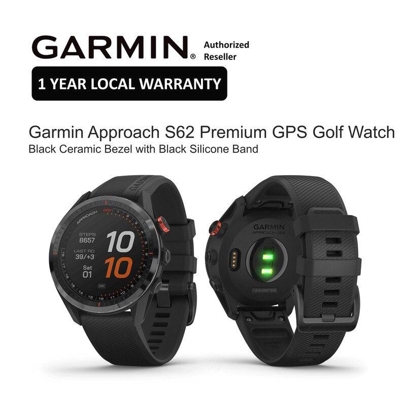 Đồng hồ chơi golf Garmin Approach S62 w/CT10 Bundle