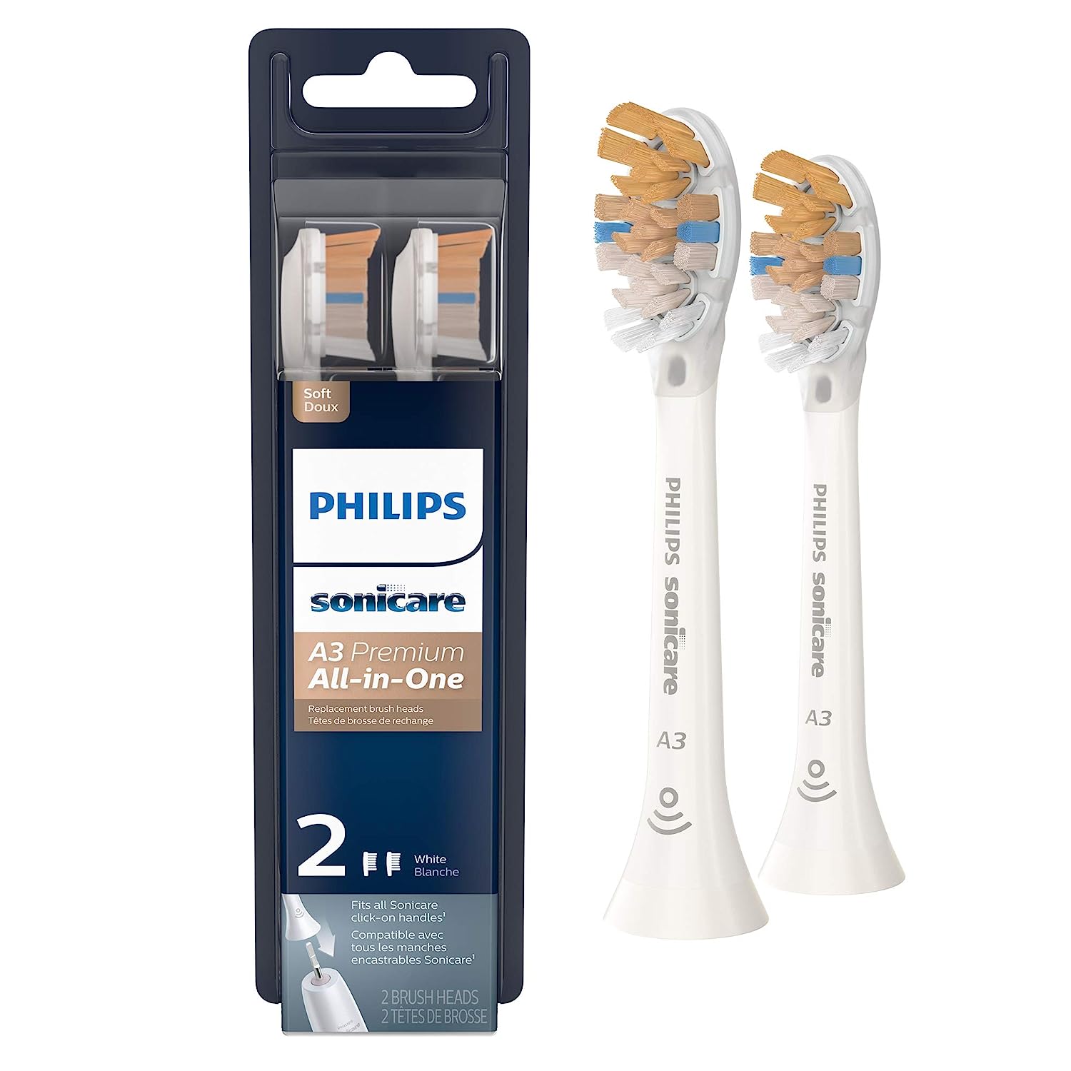 Đầu bàn chải điện Philips Sonicare A3 Premium All-in-One cao cấp