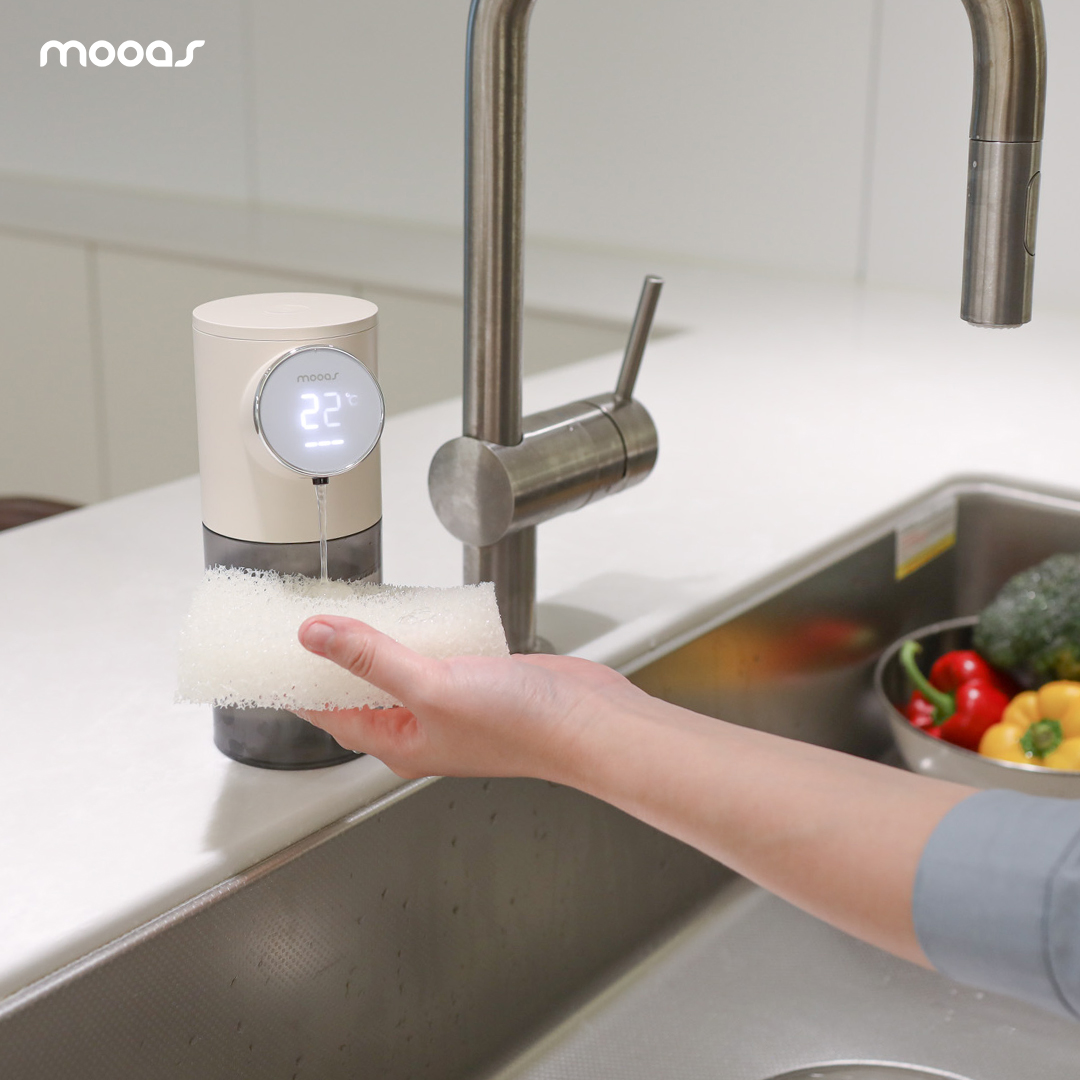 Bình rửa tay cảm ứng tự tạo bọt Mooas 320ml