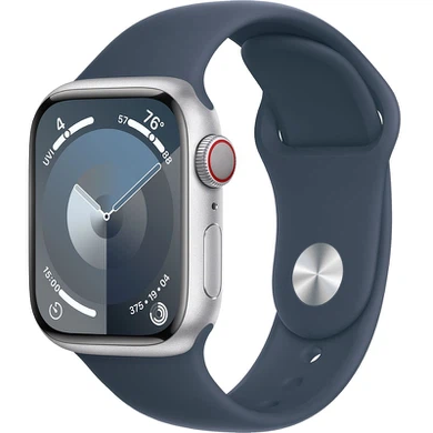 Apple Watch Series 9 GPS + Cellular 41mm Aluminum w/Sport Band (S/M)