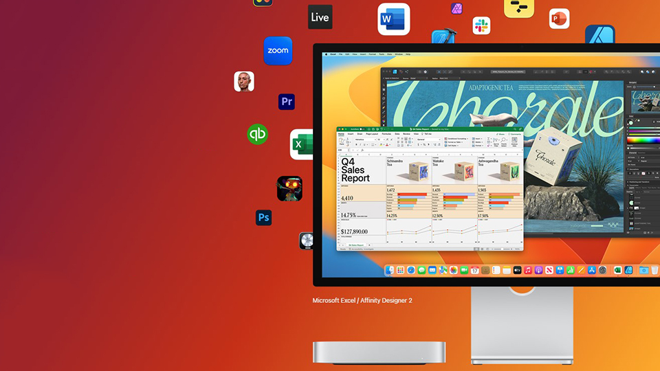 Nền tảng macOS Ventura trên Mac mini 2023 M2 