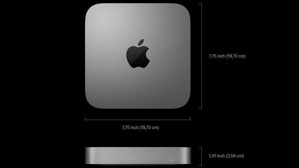Mac mini 2023 M2 với thiết kế nhỏ gọn