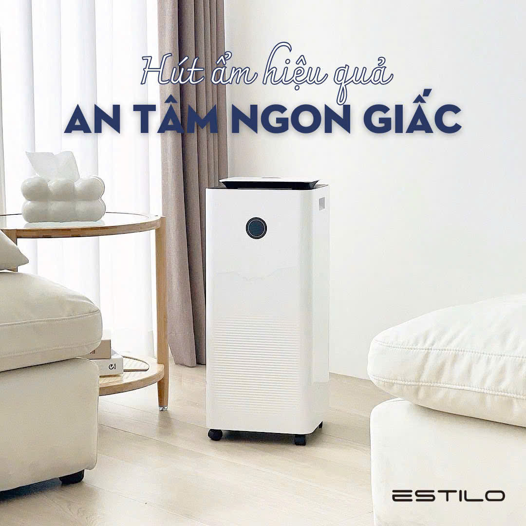 Máy hút ẩm lọc không khí Estilo 25L/Ngày (Nhập khẩu Hàn Quốc)