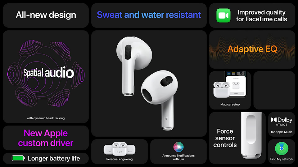 Tìm tai nghe AirPods 3 hộp sạc dây