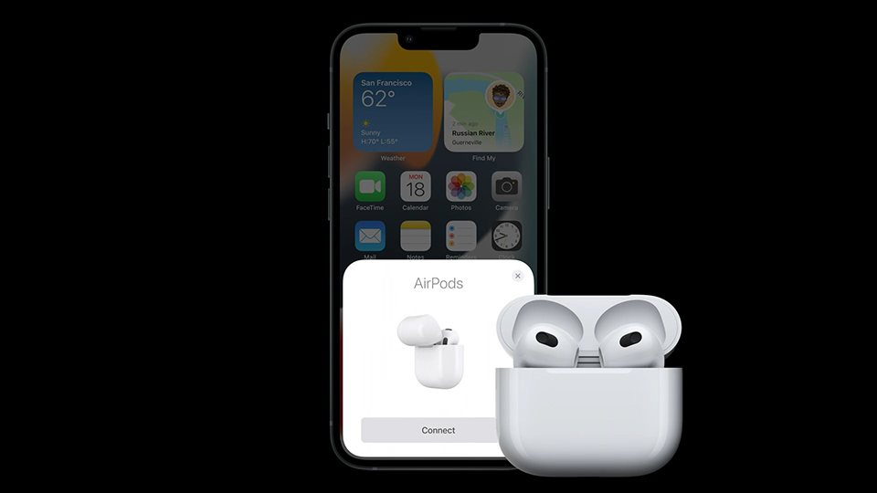 Hệ sinh thái tai nghe AirPods 3 hộp sạc dây