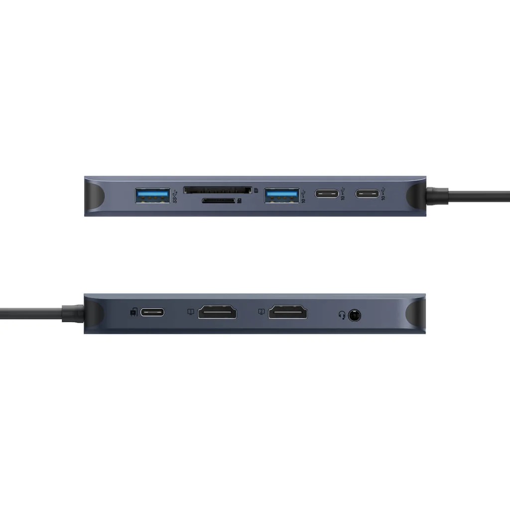 Cổng chuyển đổi HyperDrive Next Dual 4K HDMI 11 Port USB-C