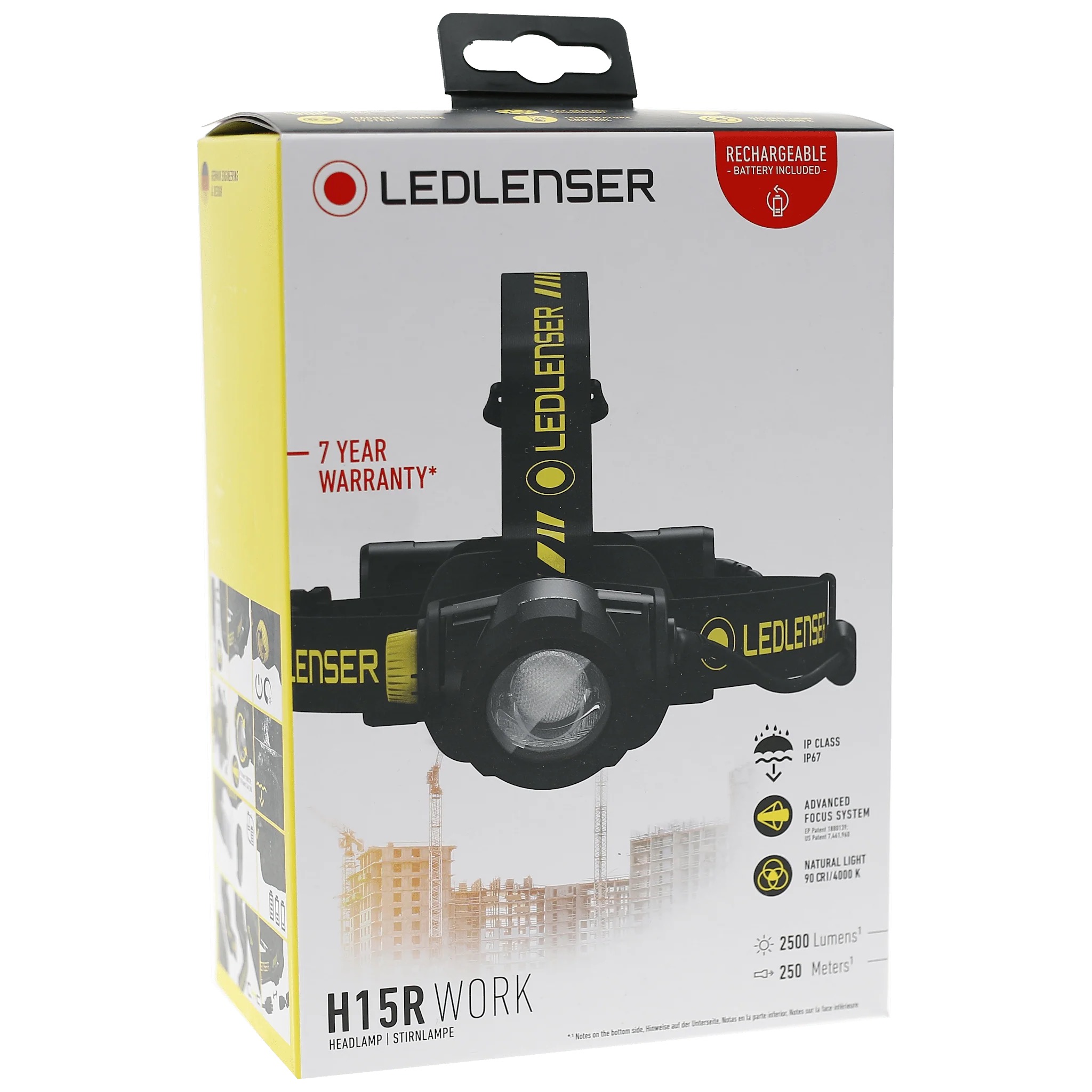 Đèn pin đội đầu Ledlenser H15R Work