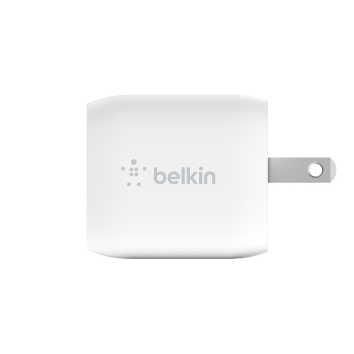 Cục sạc nhanh Belkin 45W, 2 cổng USB-C, PD 3.0 PPS GaN