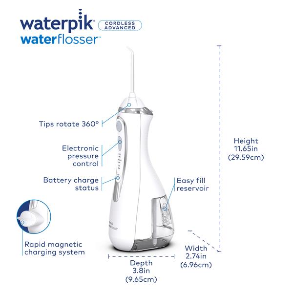 Máy tăm nước Waterpik Cordless Advanced 2.0