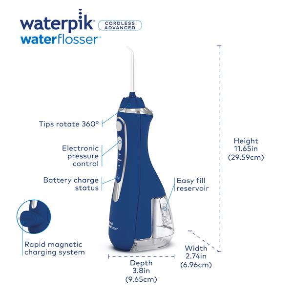 Máy tăm nước Waterpik Cordless Advanced 2.0