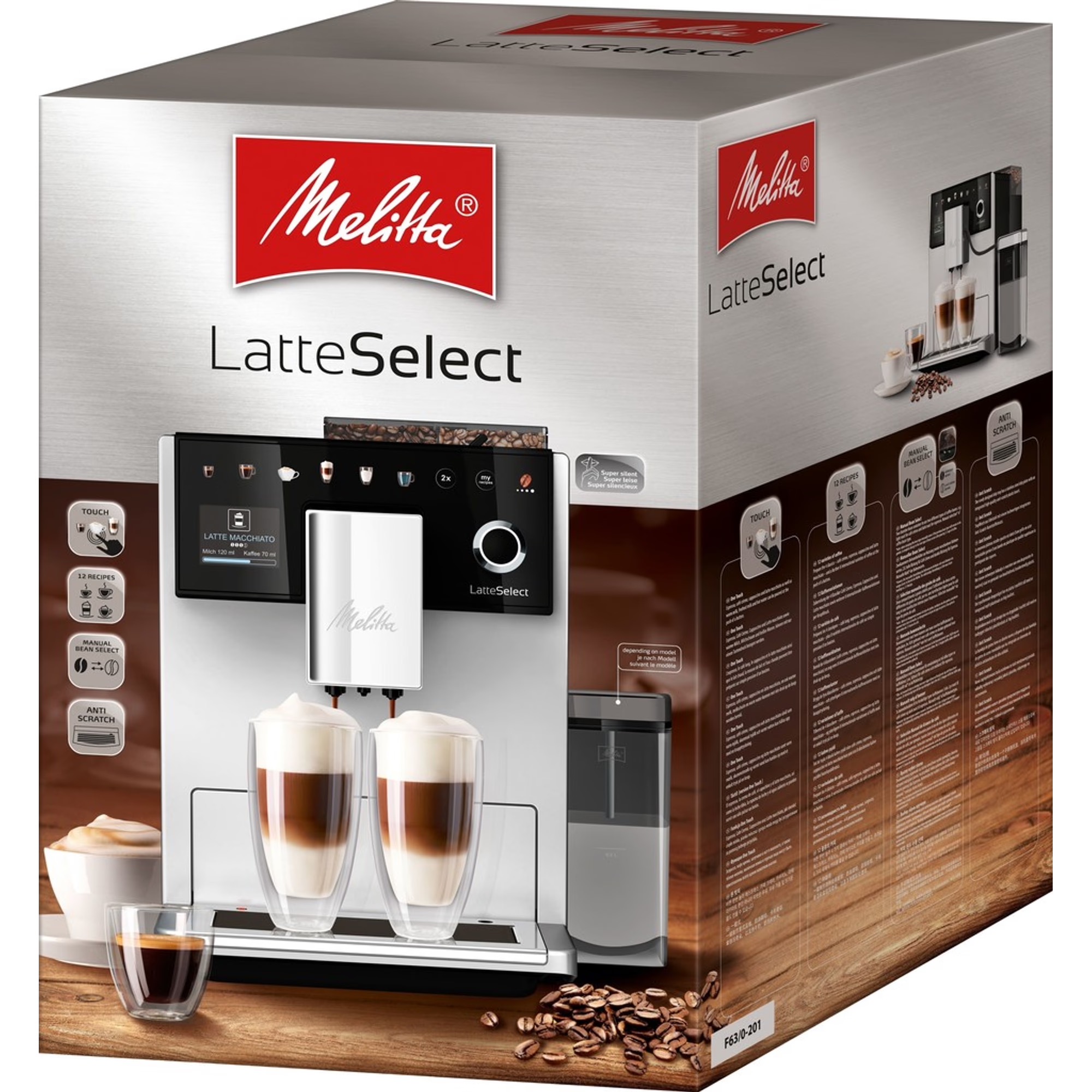 Máy pha cafe tự động Melitta Latte Select