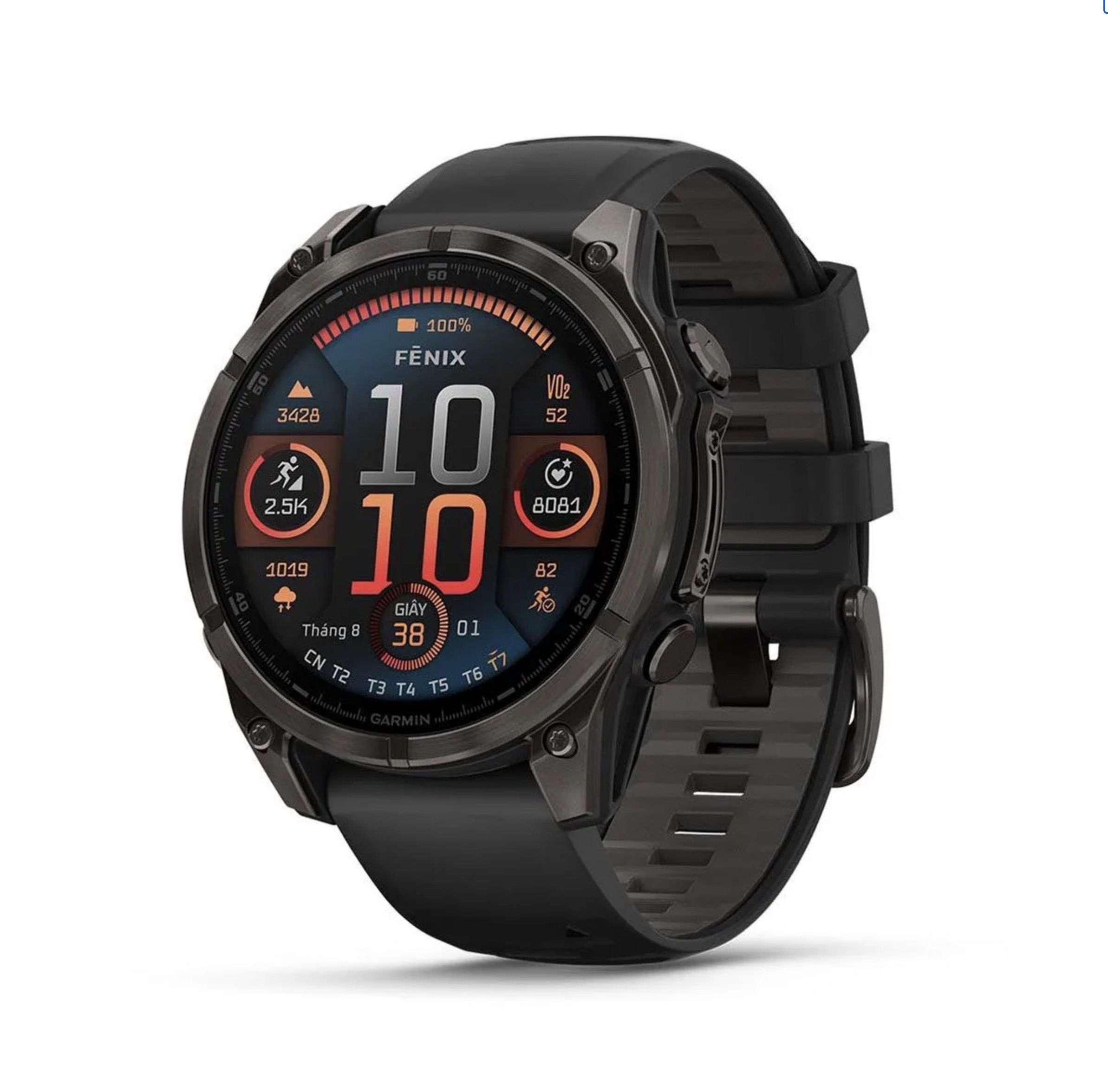 Garmin Fenix 8 AMOLED (47MM) - Sapphire, Titanium