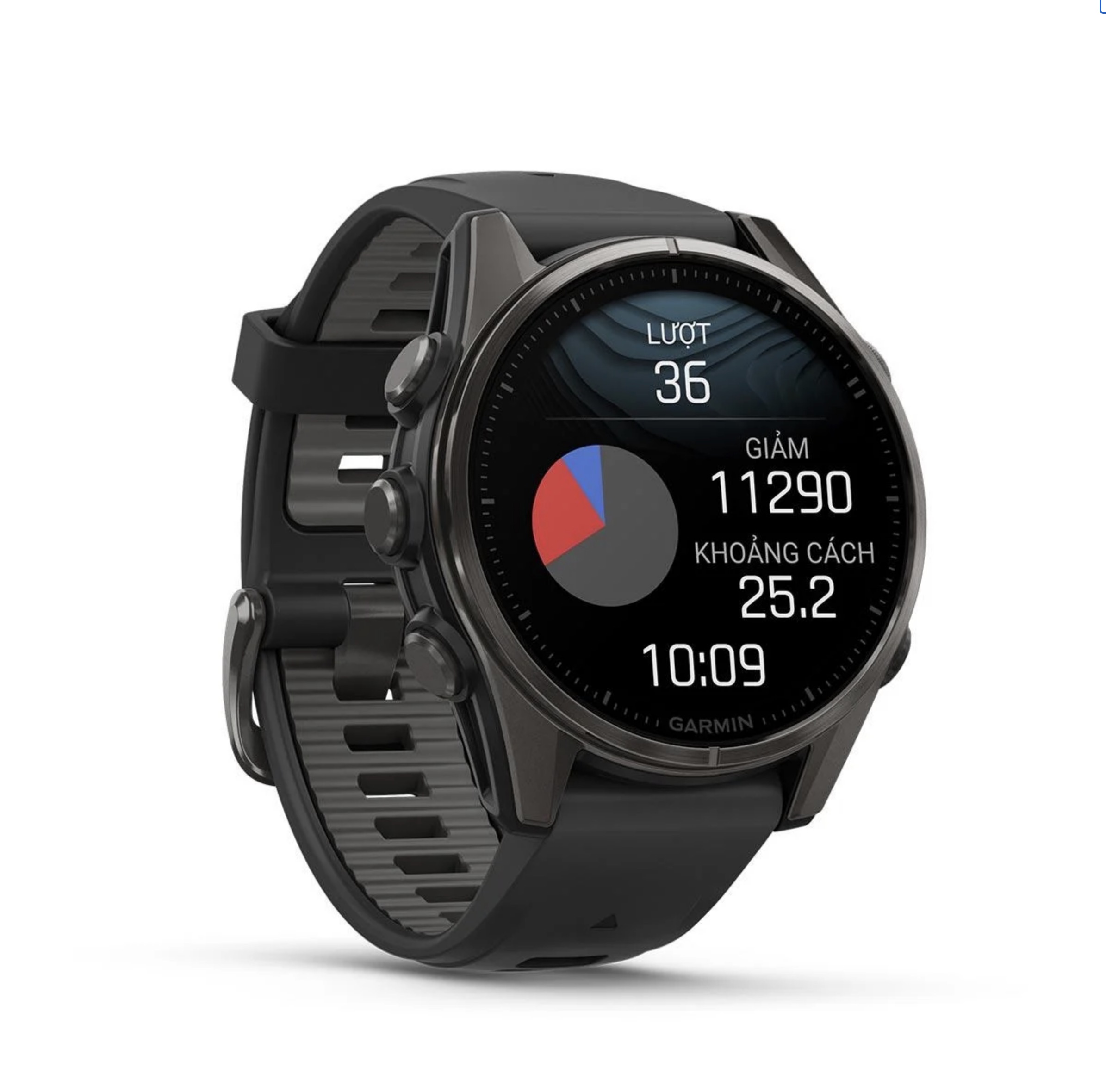 Garmin Fenix 8 AMOLED (43MM) - Sapphire, Titanium