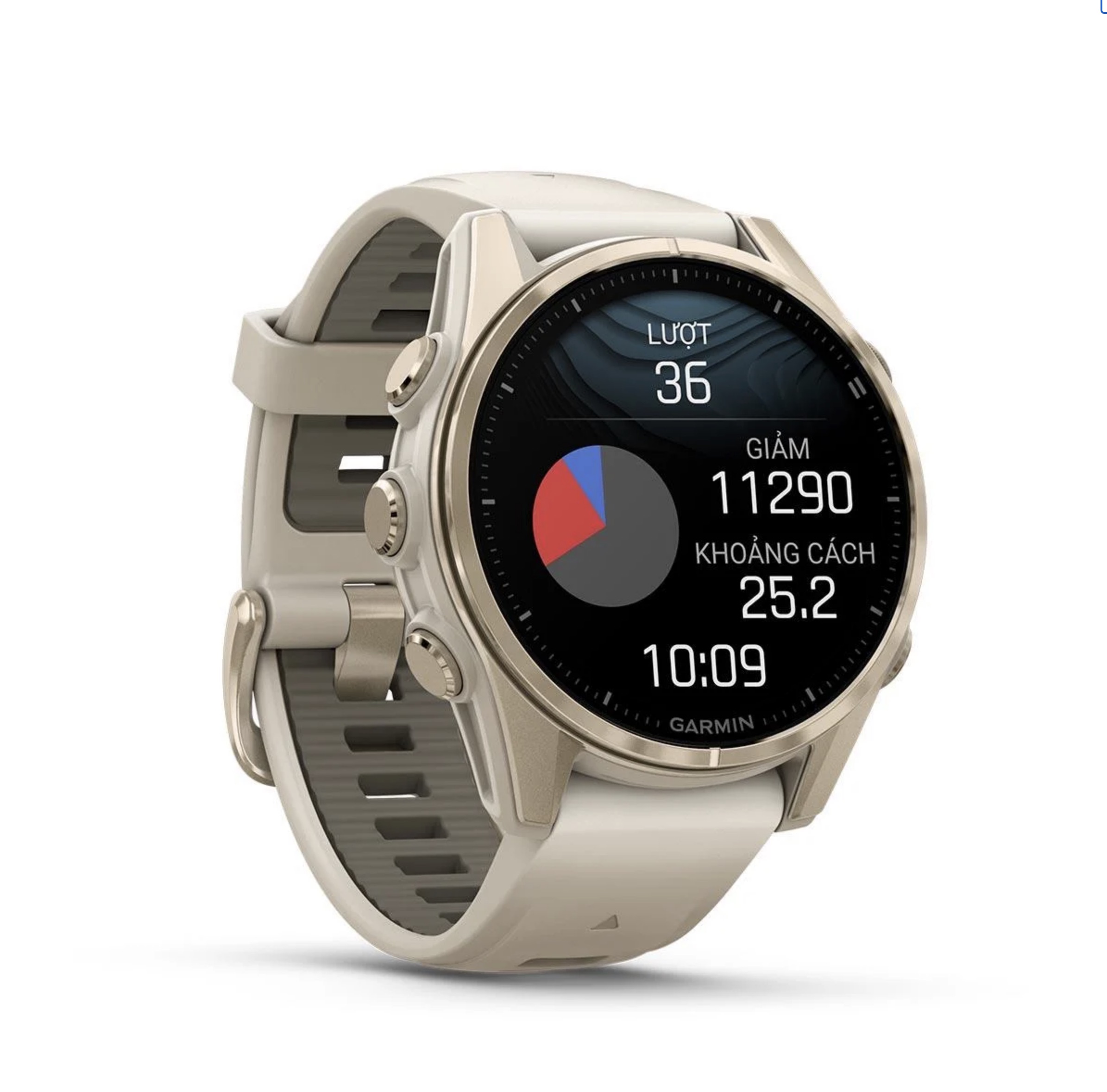 Garmin Fenix 8 AMOLED (43MM) - Sapphire, Titanium