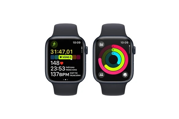 Apple Watch Series 9 GPS + Cellular 45mm Aluminum w/Sport Band (99%)