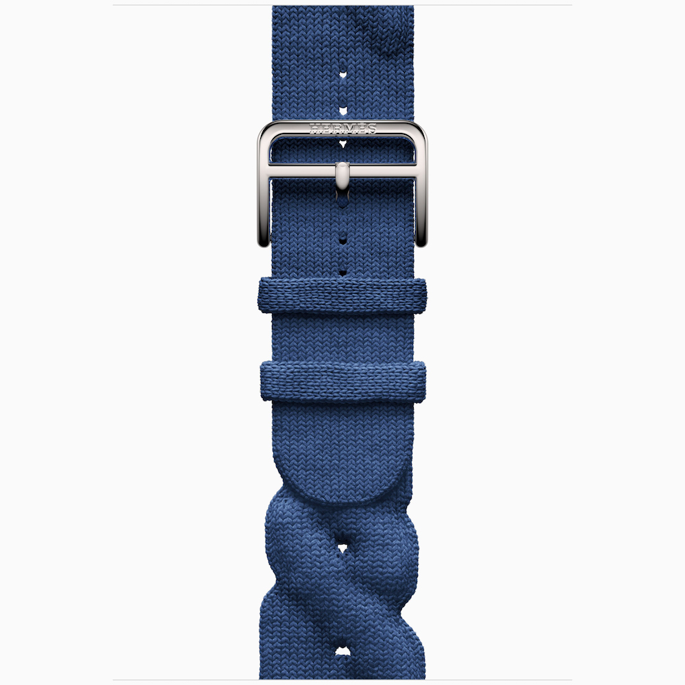 Apple Watch Hermès Series 10 Titanium Case, Torsade Single Tour