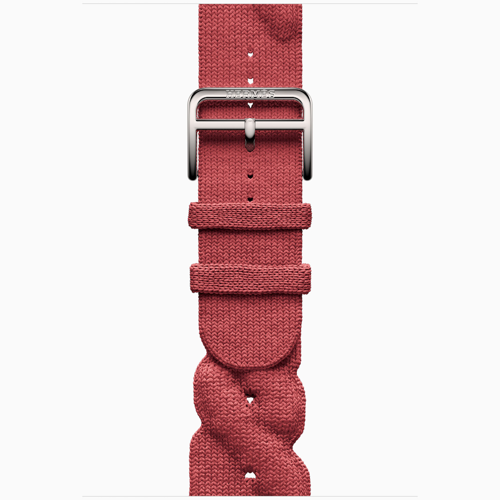 Apple Watch Hermès Series 10 Titanium Case, Torsade Single Tour