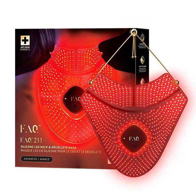 Mặt nạ LED cổ và ngực Foreo FAQ™ 211