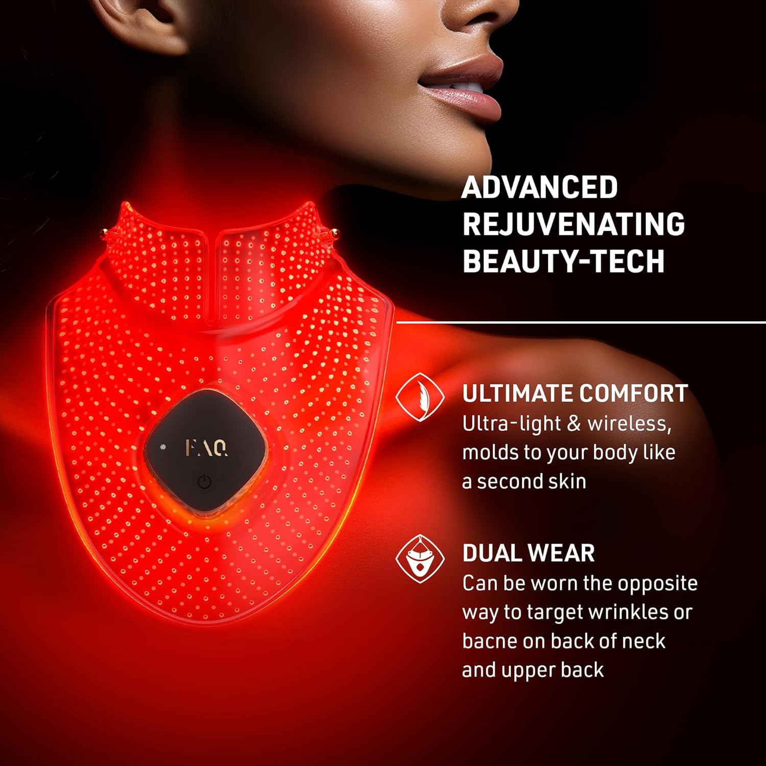 Mặt nạ LED cổ và ngực Foreo FAQ™ 211
