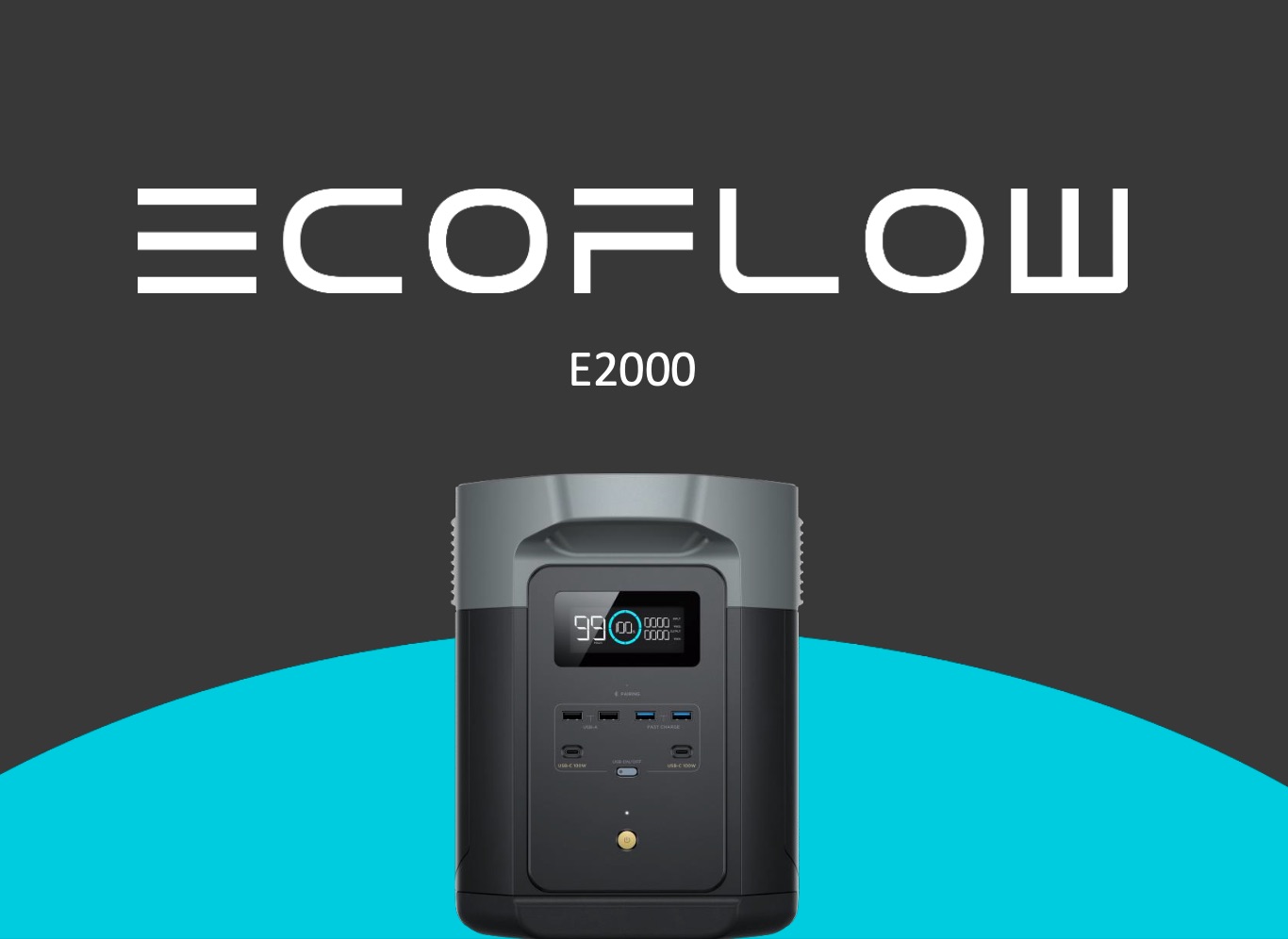 Trạm năng lượng EcoFlow DELTA E2000 | Hàng chính hãng