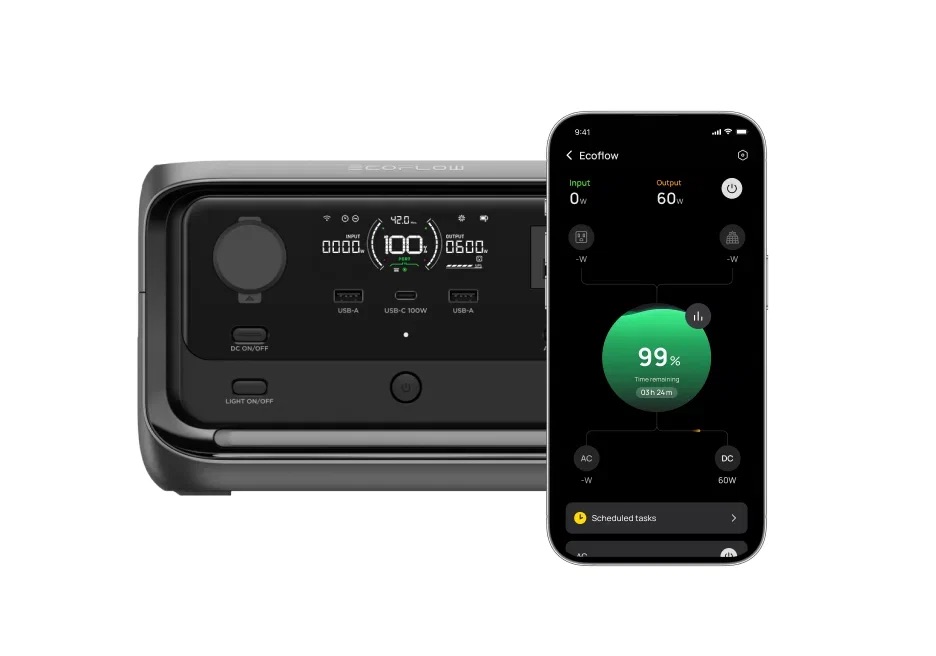 Trạm năng lượng EcoFlow River 3 Plus (286Wh)