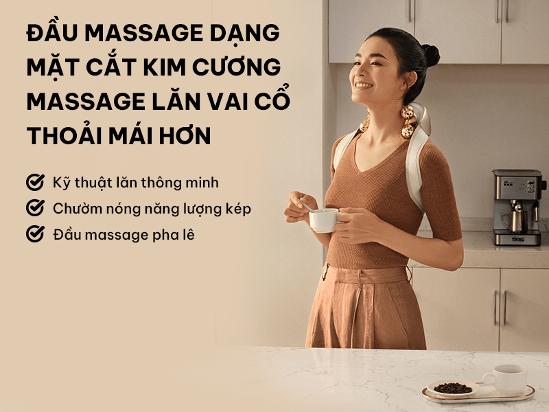 Máy massage cổ vai gáy SKG H5-2