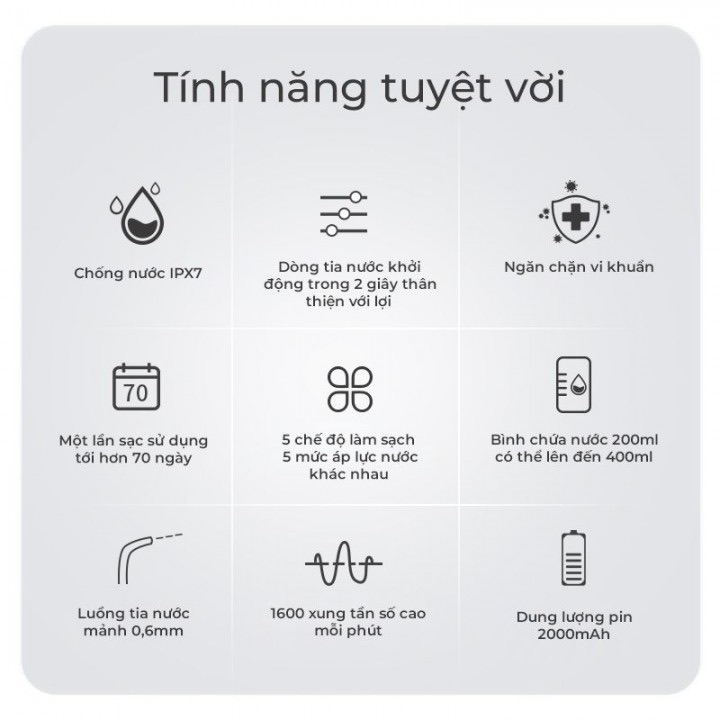 Máy tăm nước KATA G1