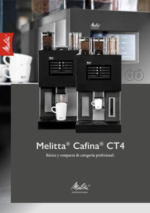 Máy pha cà phê siêu tự động Melitta Cafina CT4