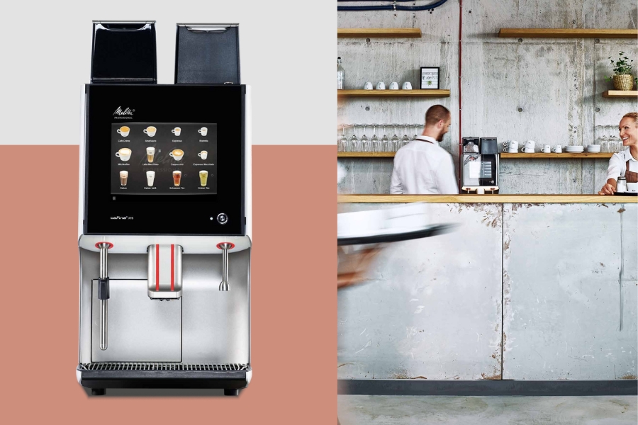 Máy pha cà phê siêu tự động Melitta Cafina XT8
