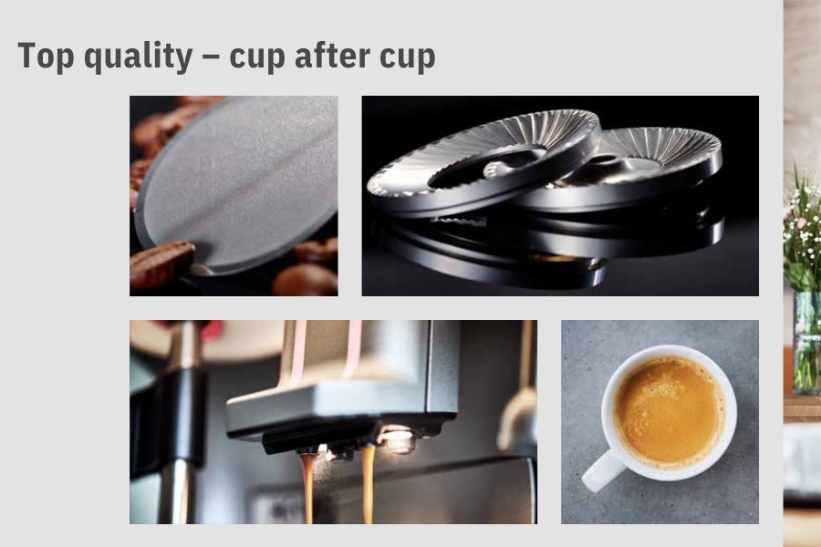 Máy pha cà phê siêu tự động Melitta Cafina XT8