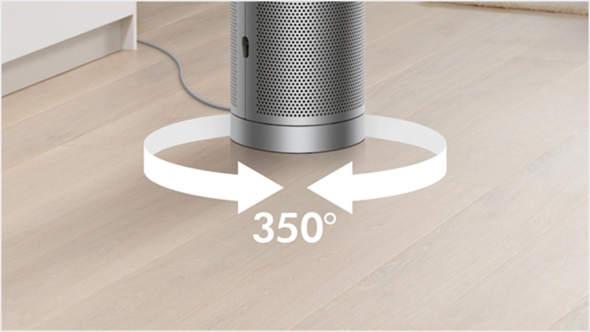 Quạt không cánh lọc không khí Dyson Pure Cool TP07 (Black / Nickel)