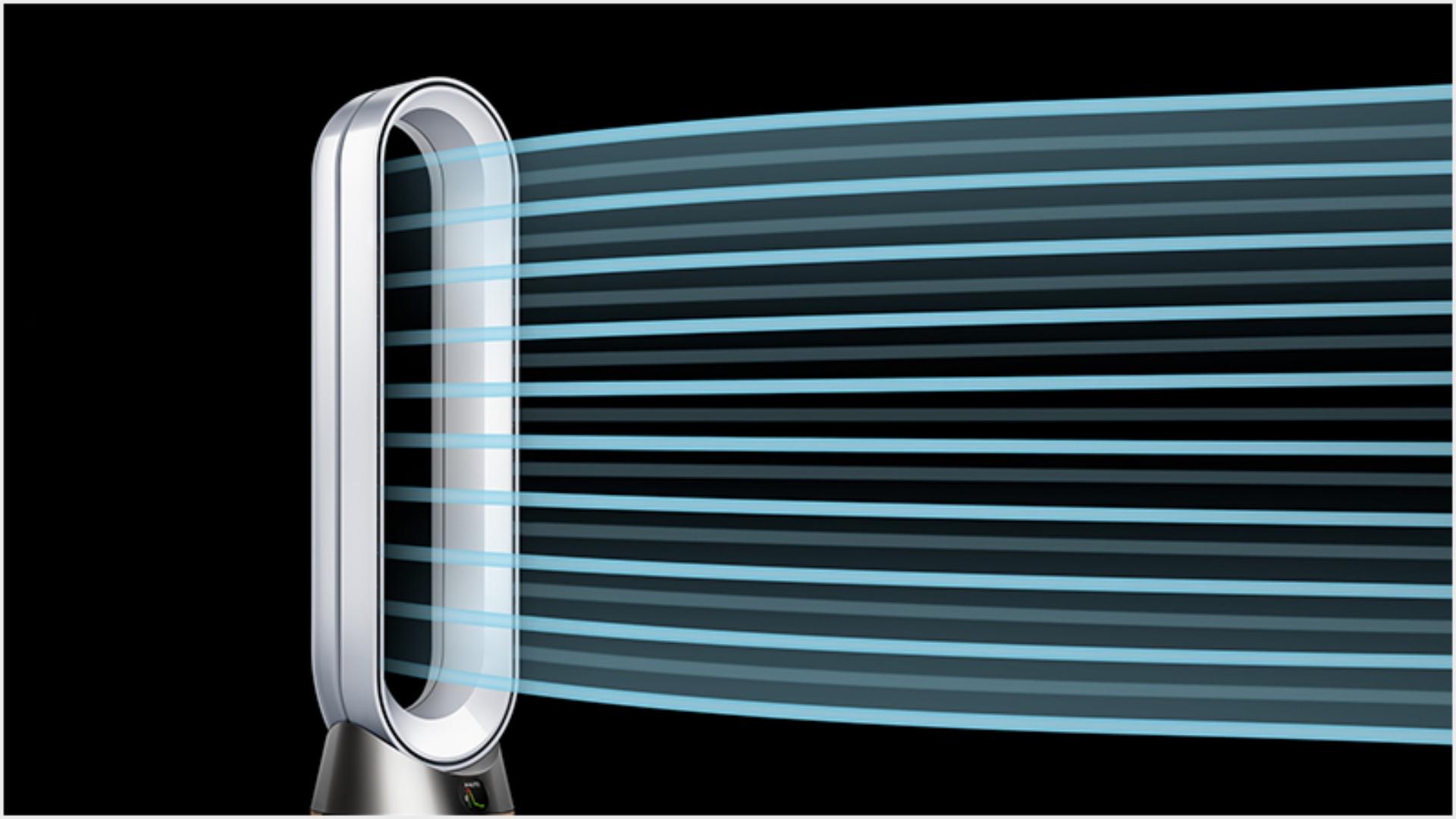 Quạt không cánh lọc không khí Dyson Pure Cool TP07 (Black / Nickel)