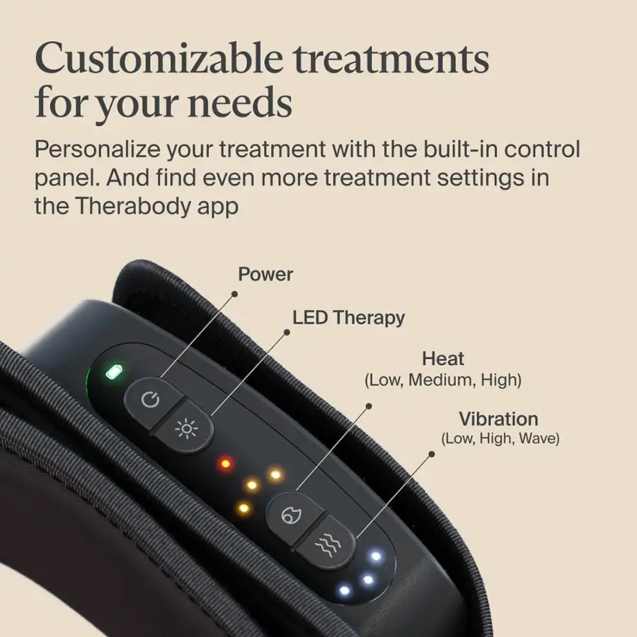 Đai massage lưng Therabody ThermBack LED