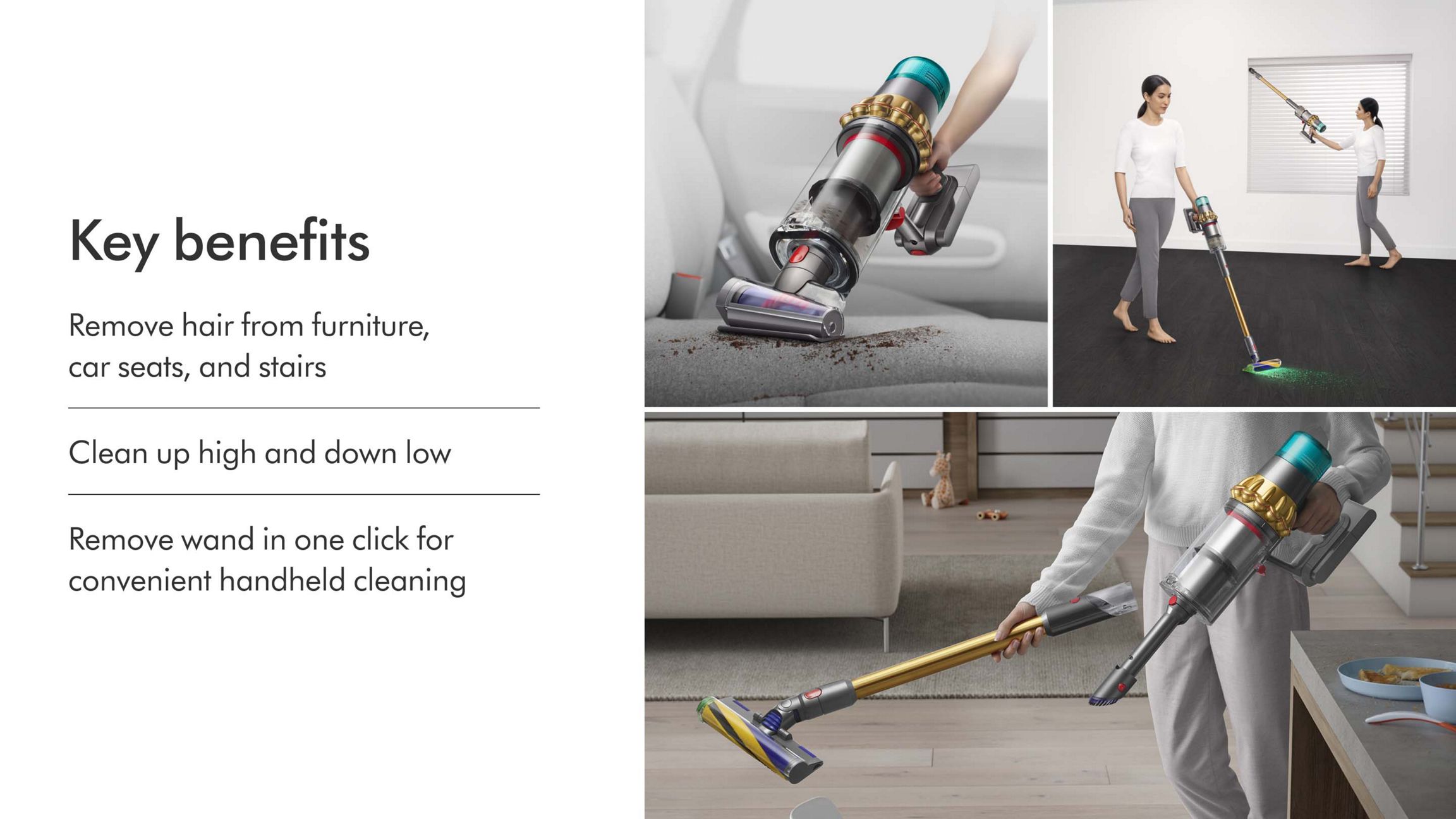 Máy hút bụi không dây Dyson V15 Detect Complete