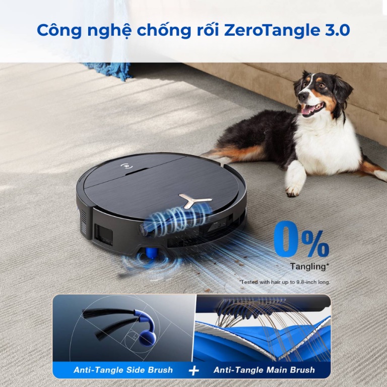 Robot hút bụi lau nhà Ecovacs Deebot X9 Pro Omni