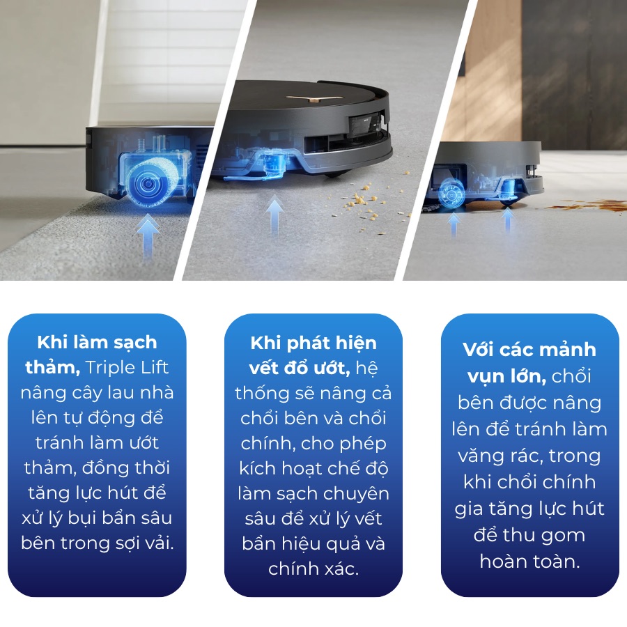 Robot hút bụi lau nhà Ecovacs Deebot X9 Pro Omni