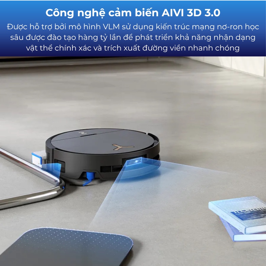 Robot hút bụi lau nhà Ecovacs Deebot X9 Pro Omni