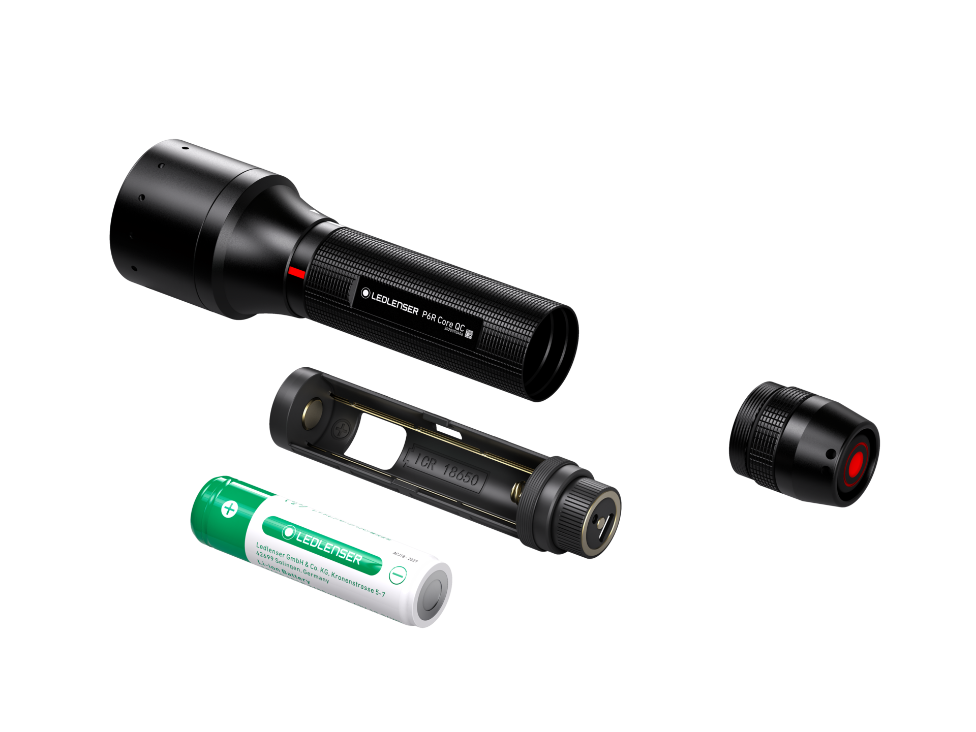 Đèn pin Lenser P6R Core QC