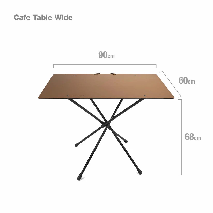 Bàn dã ngoại cao cấp Helinox Café Table Wide